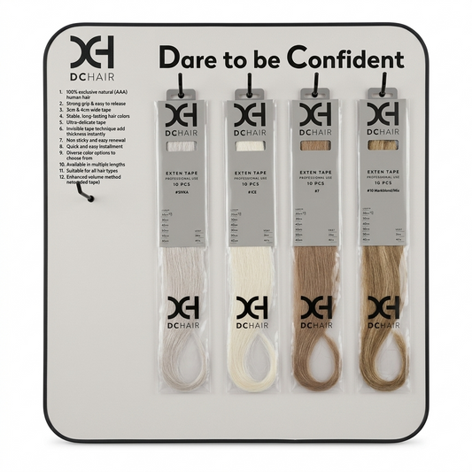 DC Hair Udstillingsboard