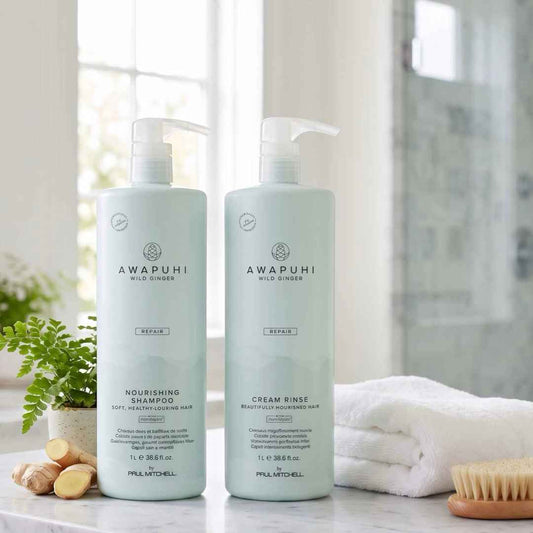 Awapuhi Wild Ginger Repair Shampoo & Conditioner
