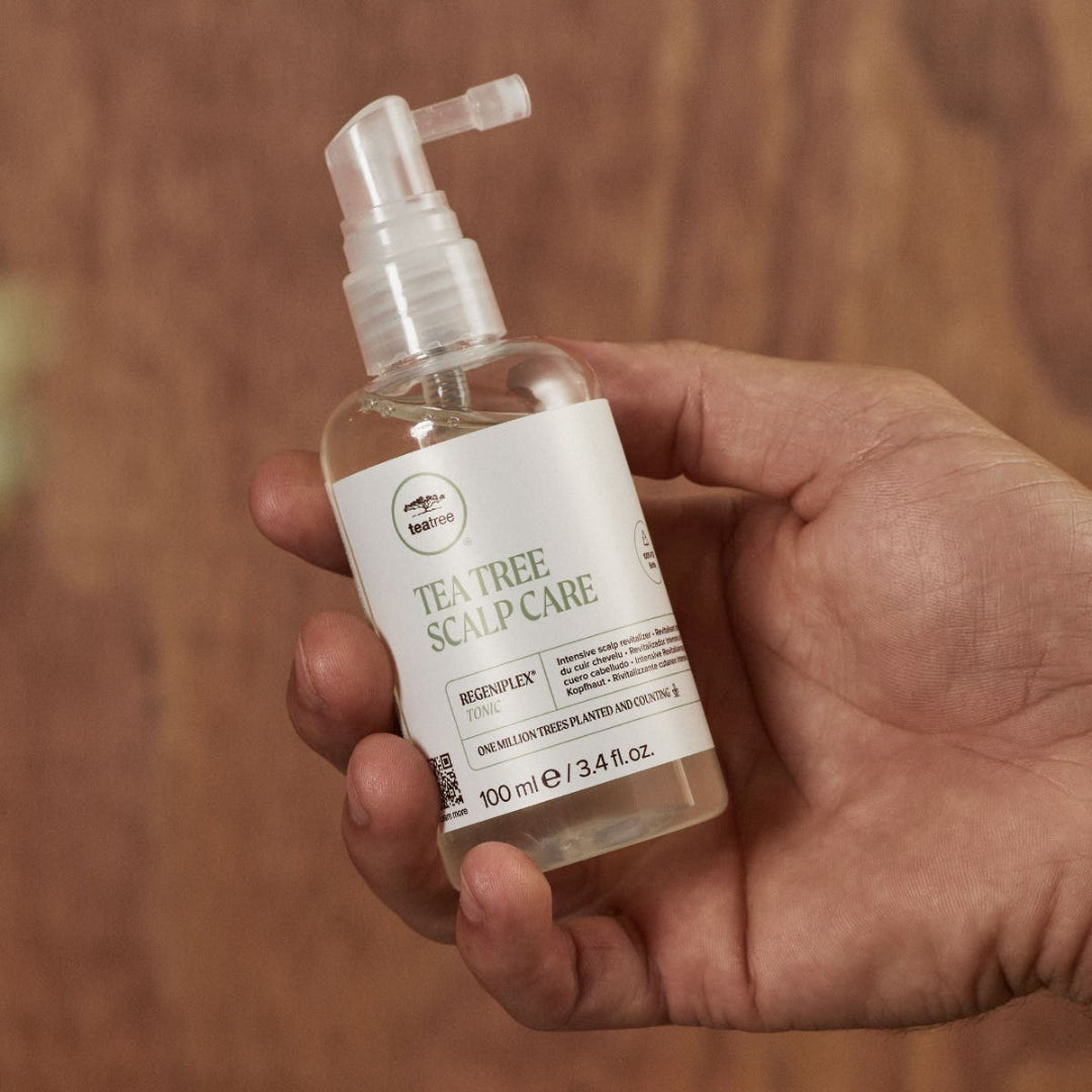 Ideel til hovedbundsproblemer og hårtab. Tea Tree Scalp Care Regeniplex Tonic