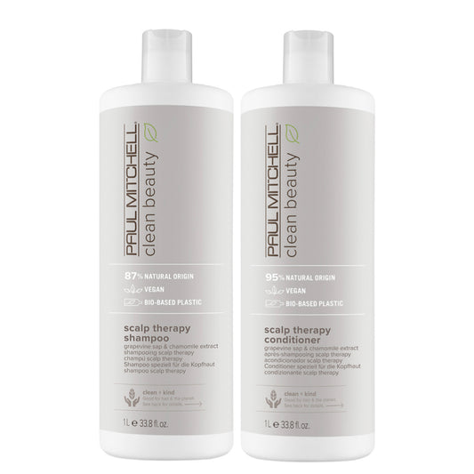 Clean Beauty Scalp Therapy Shampoo & Conditioner