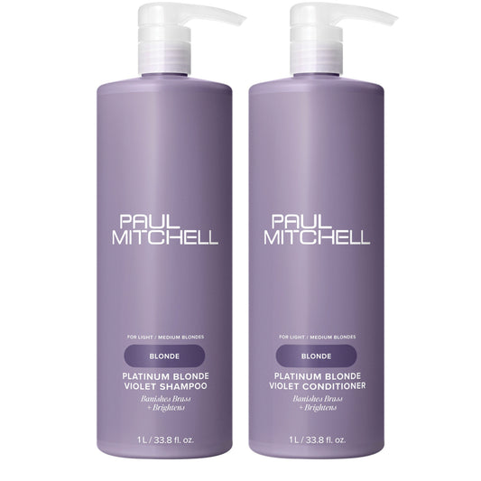 Platinum Blonde Violet Shampoo & Conditioner