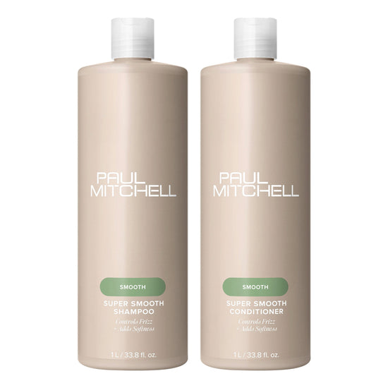 Super Smooth Shampoo og Conditioner liter